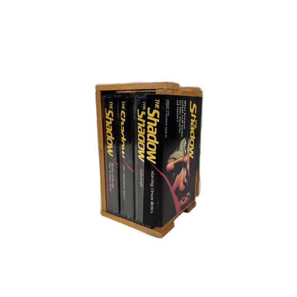 Vintage Cassette Tape Box Set - The Shadow - Orson Welles - Collectible Radio - Picture 1 of 6